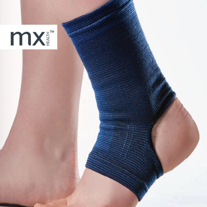 MX Health Standard Elasticated Ankle Support - Small