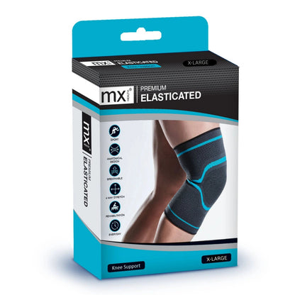 MX Health Premium Elasticated Knee Support - Extra Large