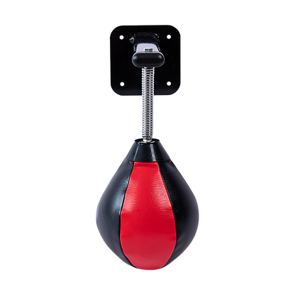 Wall Hanging Boxing Punching Bag Speed Training Stress Relief Kit with Wall Mount Bracket